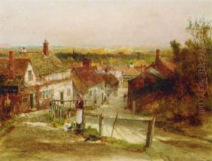 Across The Village To The Landscape Beyond by Vincent Philip Yglesias