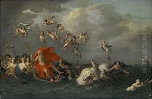 Neptunus Triumf by Jan Ykens