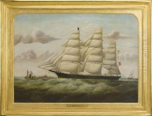 The Clipper Ship Morning Light Picking Up A Pilot Off The Skerries by William Gay Yorke