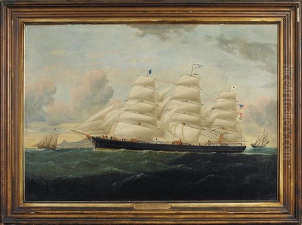 The Clipper Ship "baltic" Of New York - view 1