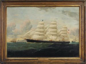 The Clipper Ship "baltic" Of New York by William Gay Yorke