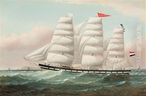 Clipper "lichtstraal by William Howard Yorke