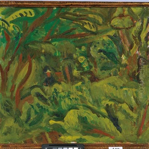 A Bicycle In A Mulberry Field - view 1