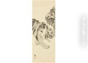 Tigar by Hiroshi Yoshida
