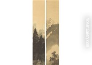 Landscape (2 Scrolls) by Hiroshi Yoshida