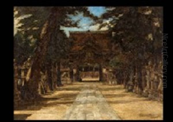 Kitano Shrine, Landscape - view 1