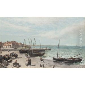 Fish Market, Fife by Alexander Young