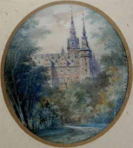 Blick Auf Schloss Frederiksborg In Danemark by Edward Young