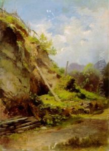 Landschaft Bei Kossen by Edward Young