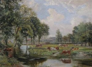 Cattle By A River Cattle By A River