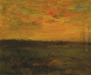Last Light On The Prairie by Harvey Otis Young