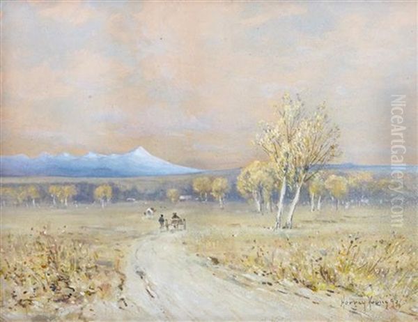 Following The Trail In Autumn - view 1