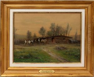 Mountain Ranch, Colorado Morning by Harvey Otis Young
