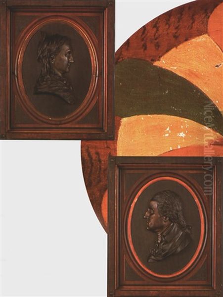 Portrait Bust Of George Washington (+ Portrait Bust Of Martha Washington; Pair) - view 1