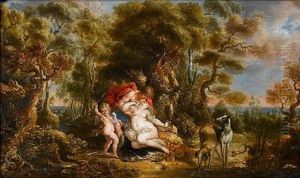 Cephalus And Procris by Jan Thomas Van Yperen