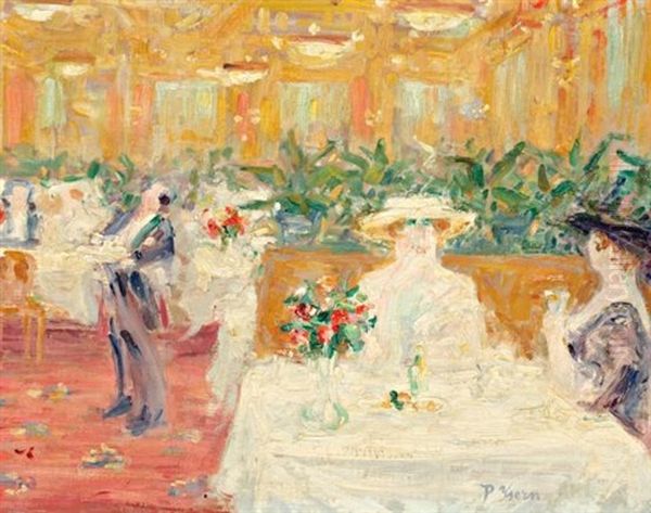 Interior De Un Cafe Parisino - view 1