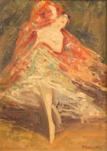 Danseuse De Flamenco by Pere Ysern Y Alie