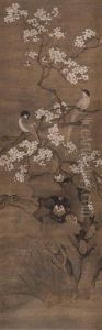 Magpies And Plum Blossoms