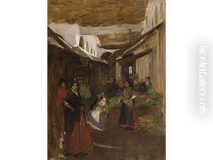 Spanish Street Market by William James Yule