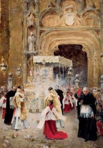 Procesion Del Corpus Christi by Felix Yuste