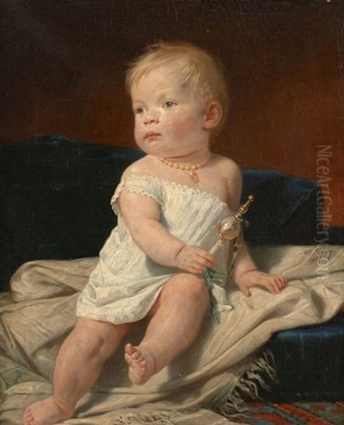 Enfant Au Hochet - view 1
