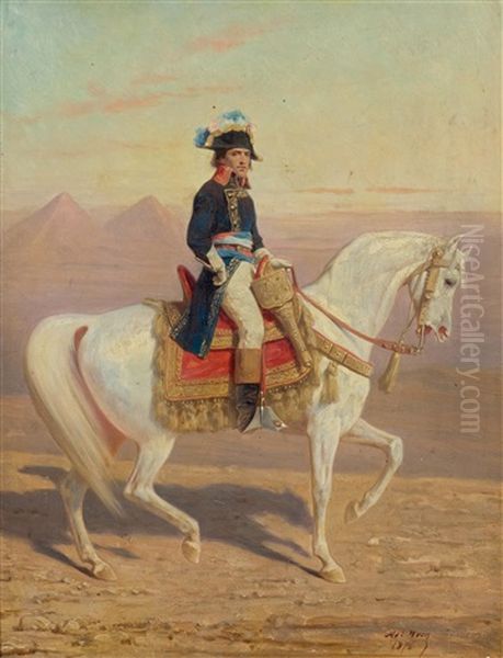 Napoleon Before The Pyramids - view 1
