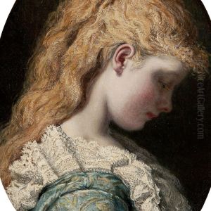 Profile Of A Girl by Maria Matilda Brooks