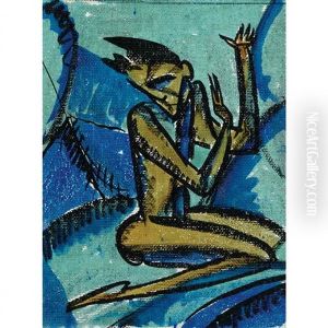 Seated Figure by Max Zachmann