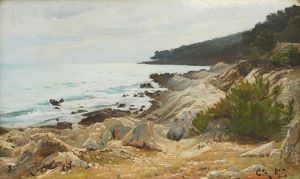 Vid Stranden by Christian Peder Morch Zacho