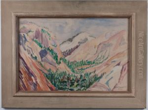 Mountainous Landscape by Mary Mason Brooks