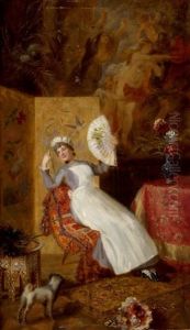 Das Stubenmadchen Als Madame by Karl Zadnik
