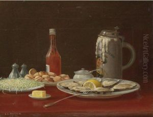 Still Life With Oysters by Nicholas Alden Brooks