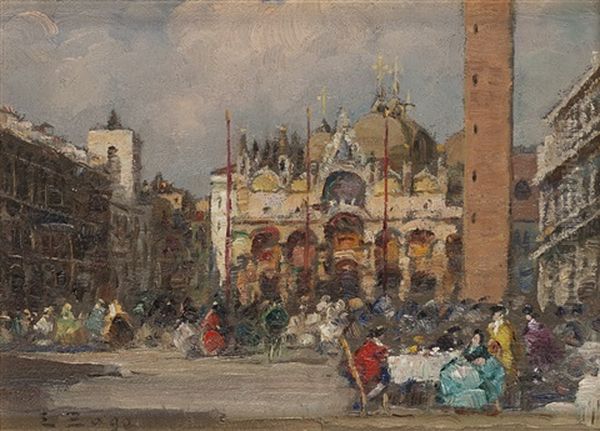 Veduta Di Piazza San Marco. Venezia by Erma Zago
