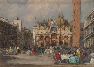 Veduta Di Piazza San Marco. Venezia by Erma Zago