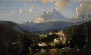Berchtesgaden In Oberbayern by Friedrich Zahn