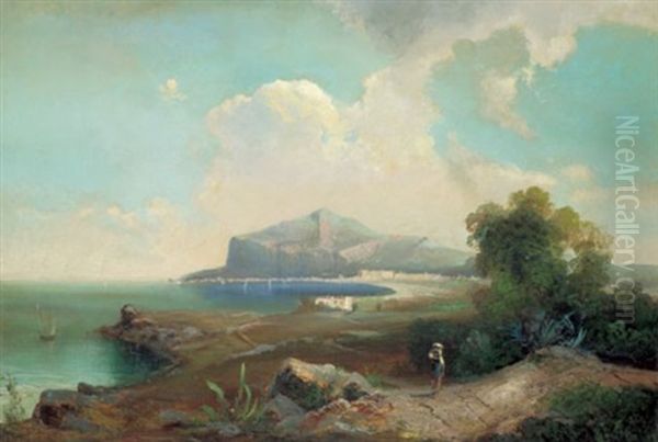 Der Golf Von Palermo Mit Dem Monte Pellegrino - view 1