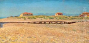 Beach Scenery From Bocca D'arno, Pisa