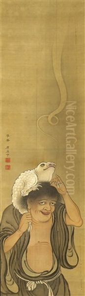Chinese Immortals (pair) - view 1
