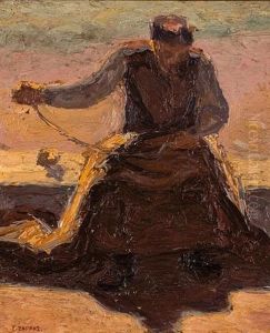 Mending The Nets by Emmanuel Zairis