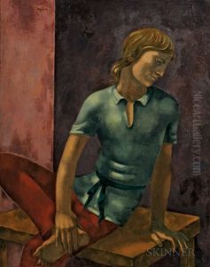 Young Acrobat by Eugene Zak