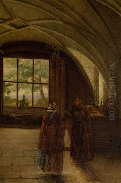 Interior Of Sacristy Of St. Anna's Church In Warsaw - view 1