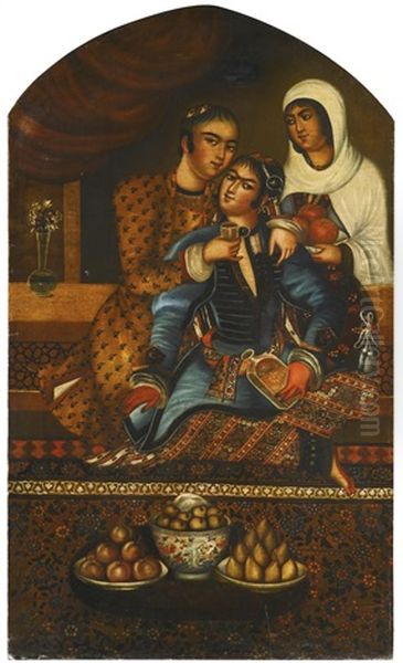 A Romantic Couple With Attendant - view 1