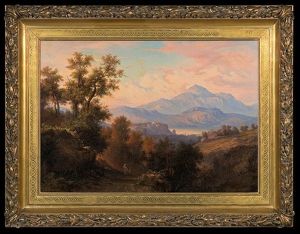 Italian Landscape (monte Sore) by Albert Zamett