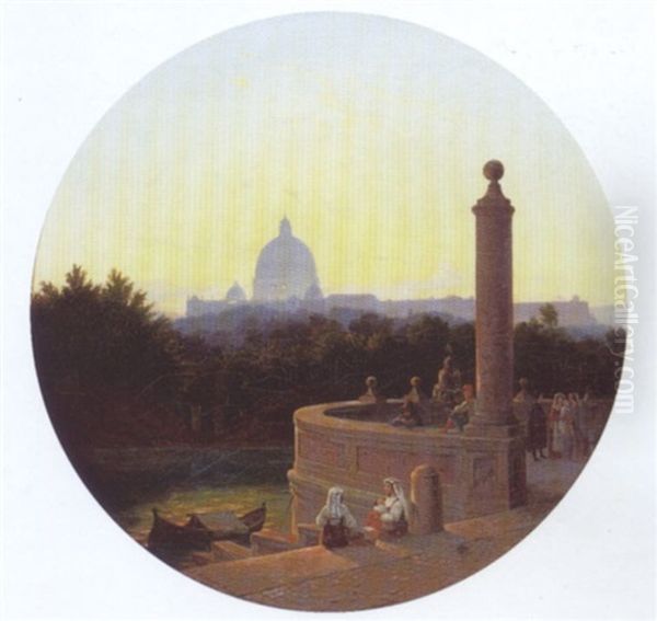 Rome, A View Of Saint Peter's - view 1