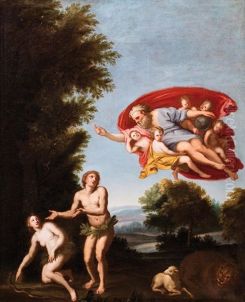 Adam Et Eve Chasses Du Paradis - view 1