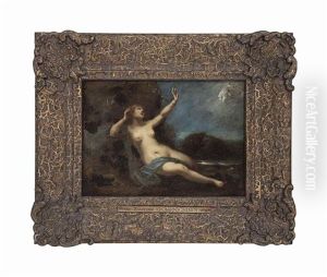 Perseus And Andromeda by Domenico Zampieri (Il Domenichino)