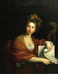 The Cumaean Sibyl by Domenico Zampieri (Il Domenichino)