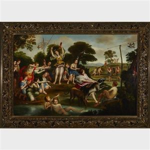 La Caccia Di Diana (diana And Her Nymphs After The Hunt) by Domenico Zampieri (Il Domenichino)