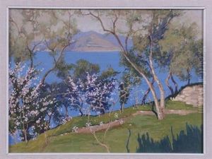 Veduta Di Capri by Attilio Zanchelli