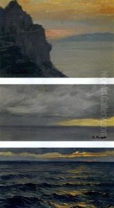 Tre Marine Ed Un Paesaggio (3 Works, 2 Smaller) Tre Marine Ed Un Paesaggio (3 Works, 2 Smaller)